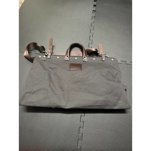 Line‎ of trade canvas weekender bag gray duffel - Picture 1 of 10